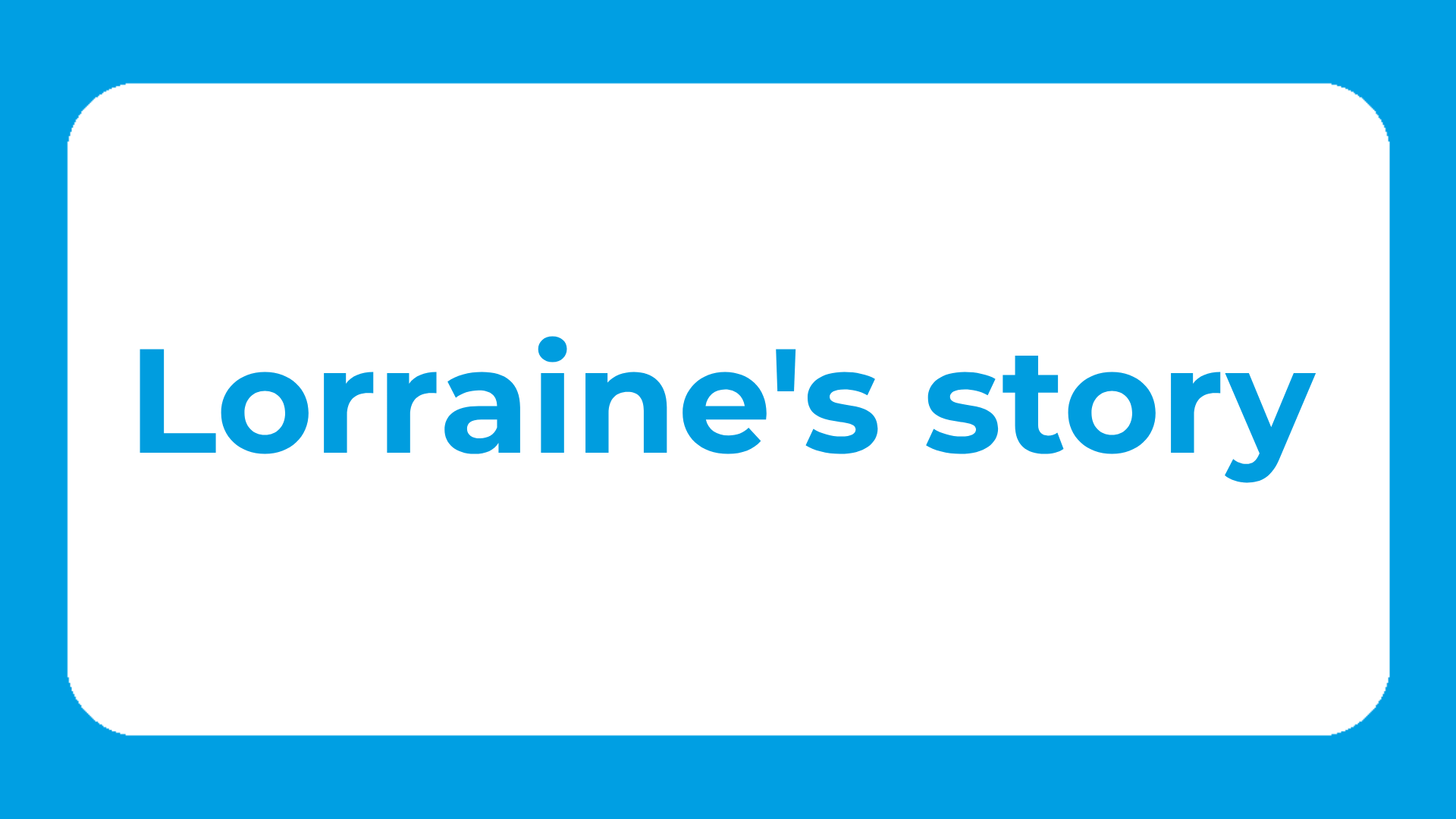 Brain Tumour Awareness Month: Lorraine’s story