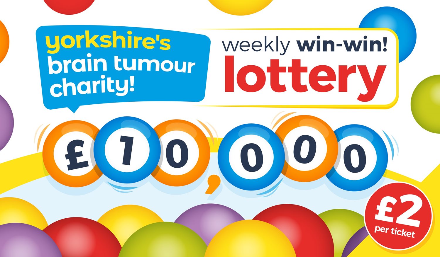Win £10,000 in our new weekly lottery!